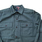 Furze Garment Dye Twill Shirt Khaki Green Size XS