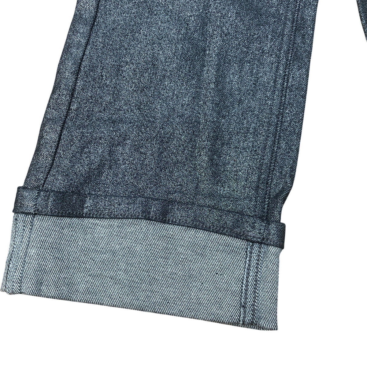 Kids Jeans Grey Denim With Cuffed Hem 6 Years