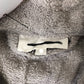 The White Company Small Grey Fleece Robe Women's Soft Plush Bathrobe Size 12