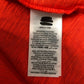 Sleeveless Dress Women's Bright Orange Cotton Tassel Detail UK4