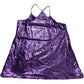 Dancing Leopard Sequin Dress Size 14 Women's Purple Sparkly Sleeveless