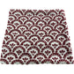 Cushion Cover Red Fan Jacquard 45 x 45cm