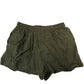 River Island Women's Olive Green Split Hem Shorts Lightweight Medium UK12-14