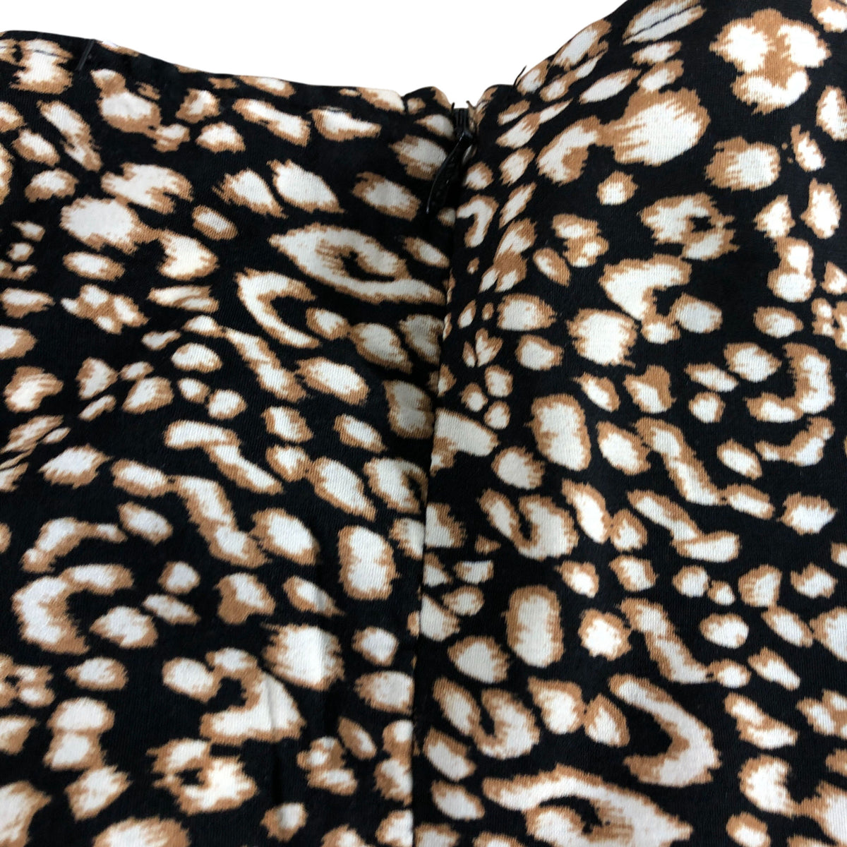 Lipsy London Leopard Print Dress UK6 Women's Long Sleeve