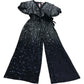 Love And Roses Jumpsuit UK16 Women's Sequin