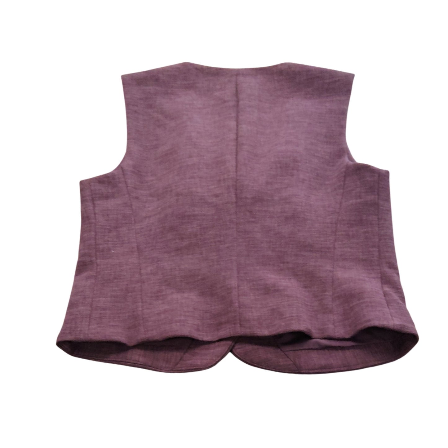 River Island Women's Vest Jacket UK6 Size 6 Plum Color Casual Sleeveless