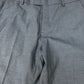 River Island Trousers UK34 Mens Grey Polyester Viscose Smart Casual