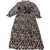 River Island Plus Size 18 Women's Midi Dress Animal Print