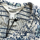 Rivers Island Relaxed Floral Blouse & Grey Glitter Asymmetric Top Size 8
