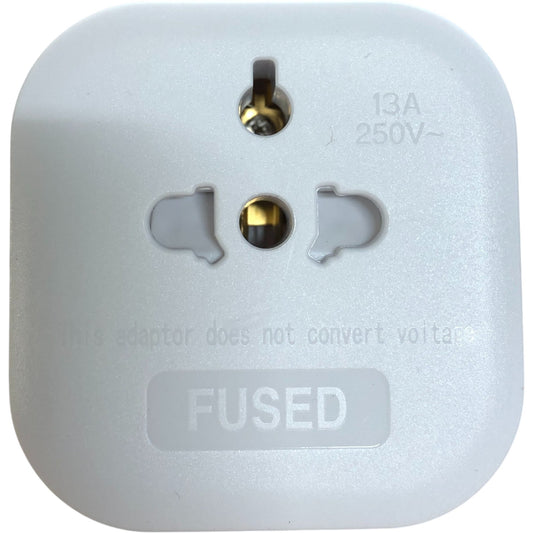 MaxRenard UK Plug Adapter Type G AC Power Travel Adapter 13A 250V Fused