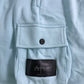 AVANTGARDE Cargo Shorts XXL Men's Light Blue Comfortable Summer Style