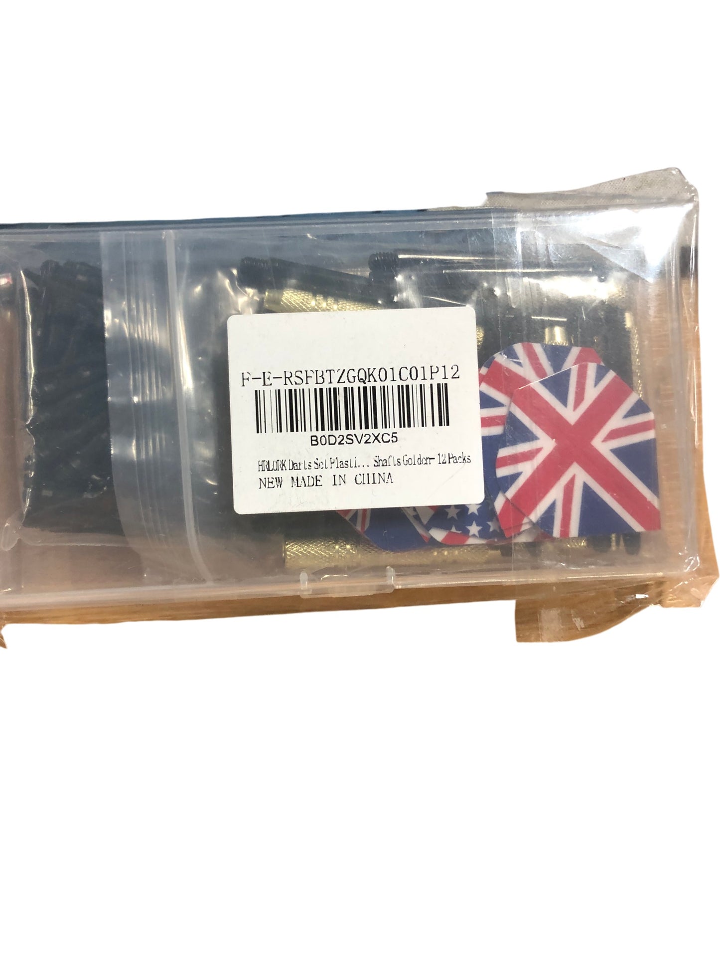 HRLORK Union Flag 12 Piece Dart Set