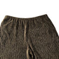 Women's Trousers Bronze Striped Stretchy Fabric Casual Wear 12 Regular