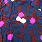 Women's Viscose Dress UK 6 Long Sleeve Multicoloured
