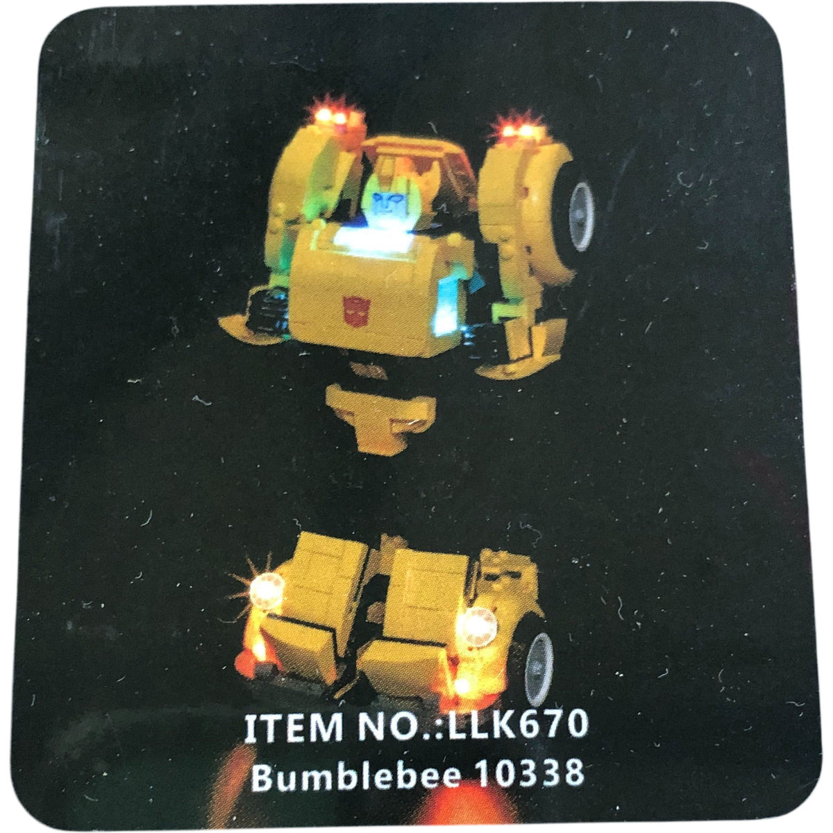 Yeabricks LED Lighting Kit For Bumblebee Model