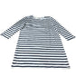 Boden Navy Stripe Dress - Size 14 R