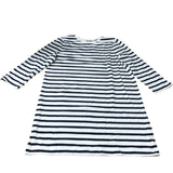 Branded Navy Stripe Dress - Size 14 R