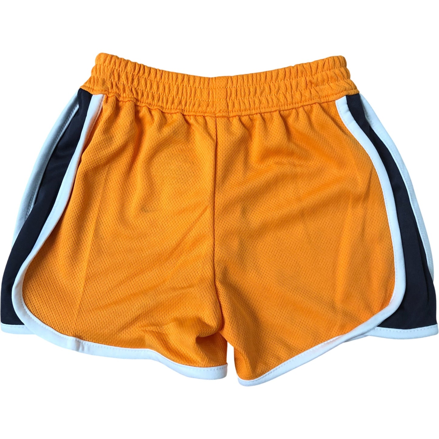 Nike Orange Sports Shorts Size 18M Girls Activewear Polyester Breathable