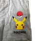Pokémon Pikachu Shorts 6 Years Kids Grey Cotton