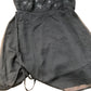 Black Dress Size 12 Women Embellished Short Puff Sleeve Stylish