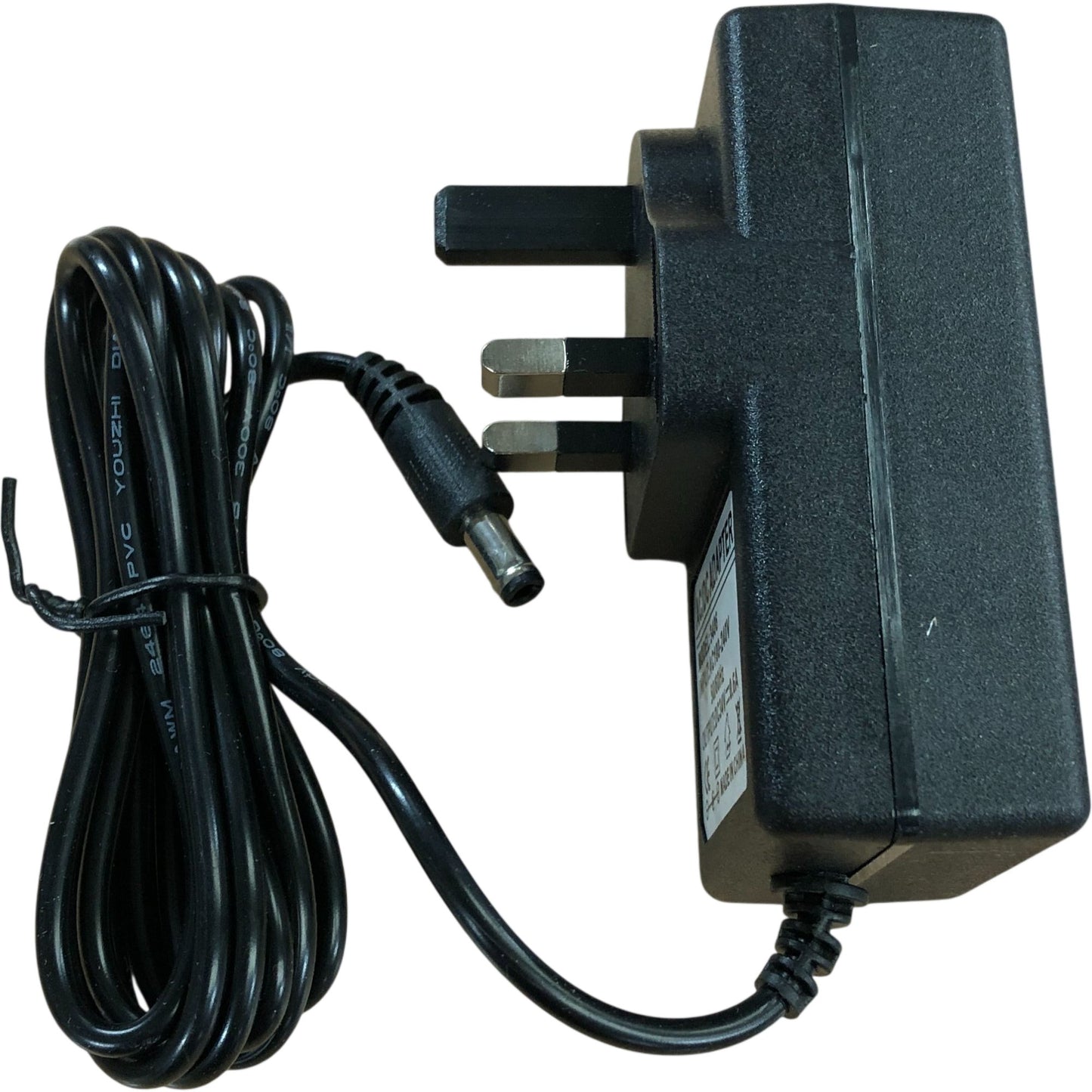 AC/DC Power Adapter Model 3406 for UK Plug 100240V Power Supply Cable