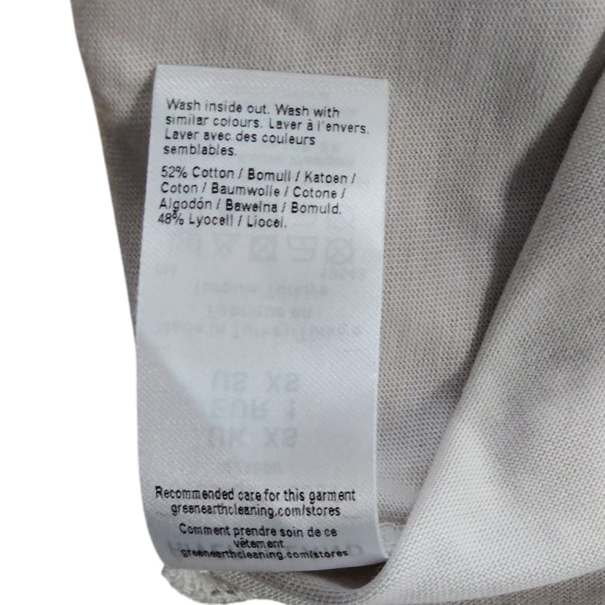 River Island XS Women's White Ruched Drawstring Top Light Beige