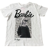 Barbie Graphic Kids T-Shirt Size 9-10 Years White Top Be Unique