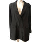 River Island Studios Black Occasion Jacket UK18 Women's Double Breasted Style
