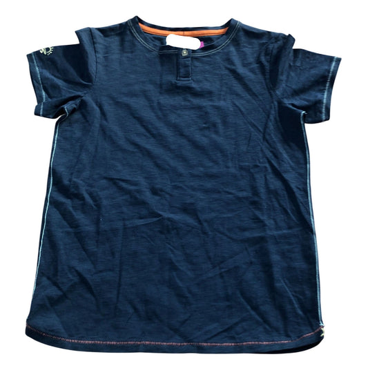 Short Sleeve Polo Shirt Size 7-8 Years Casual Cotton Top