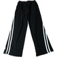 Kids Black Sweatpants With White Stripe 9Years