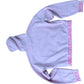 River Island Pink Cropped Hoodie Cotton Blend Pullover 11-12 Years