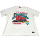 Daytona World Championship T-Shirt Men's Cotton Red Truck Graphic Size M