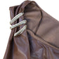 River Island Brown One Shoulder Top Women's UK Size 12