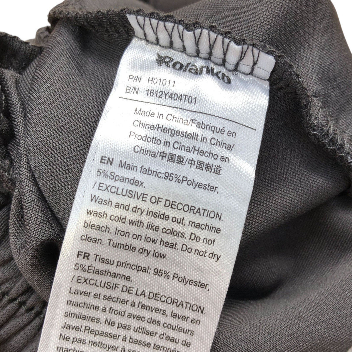 Rolanko Kids Baggy Cargo Trousers Dark Grey Age 10-11 Years