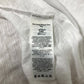 Ava Long Sleeve Trim Top Women's White Cotton Casual Blouse UK12