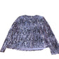 Sequin Top UK14 Women's Long Sleeve Blush Pink Party Wear