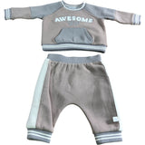 River Island Baby Toddler Outfit 0-3 Months Awesome Little Dude Set
