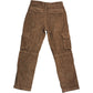 Angel And Rocket Boys Cord Trousers Size 8 Years Brown Stylish Cargo