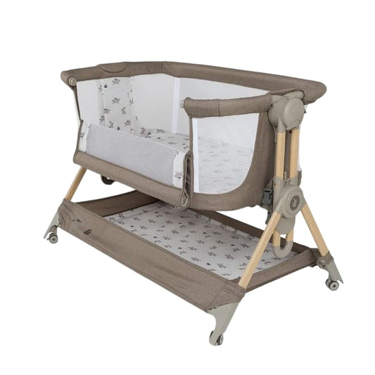 Cosatto Close to Me Folding Bedside Crib Nursery Bed Stylish Design