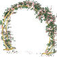 Queension Metal Wedding Arch | for Ceremony Party Decoration 7FT
