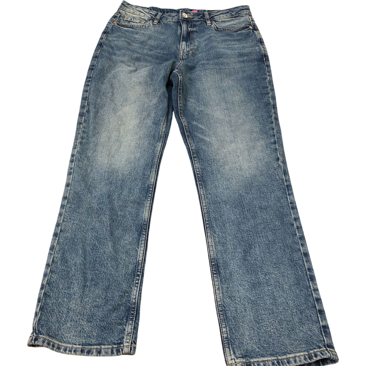 12R Women's Regular Fit Jeans Blue Denim 99 Cotton 1 Elastane