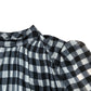 River Island Black & Grey Gingham Crop Top