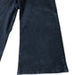 Women's Wide Leg Black Jeans UK26