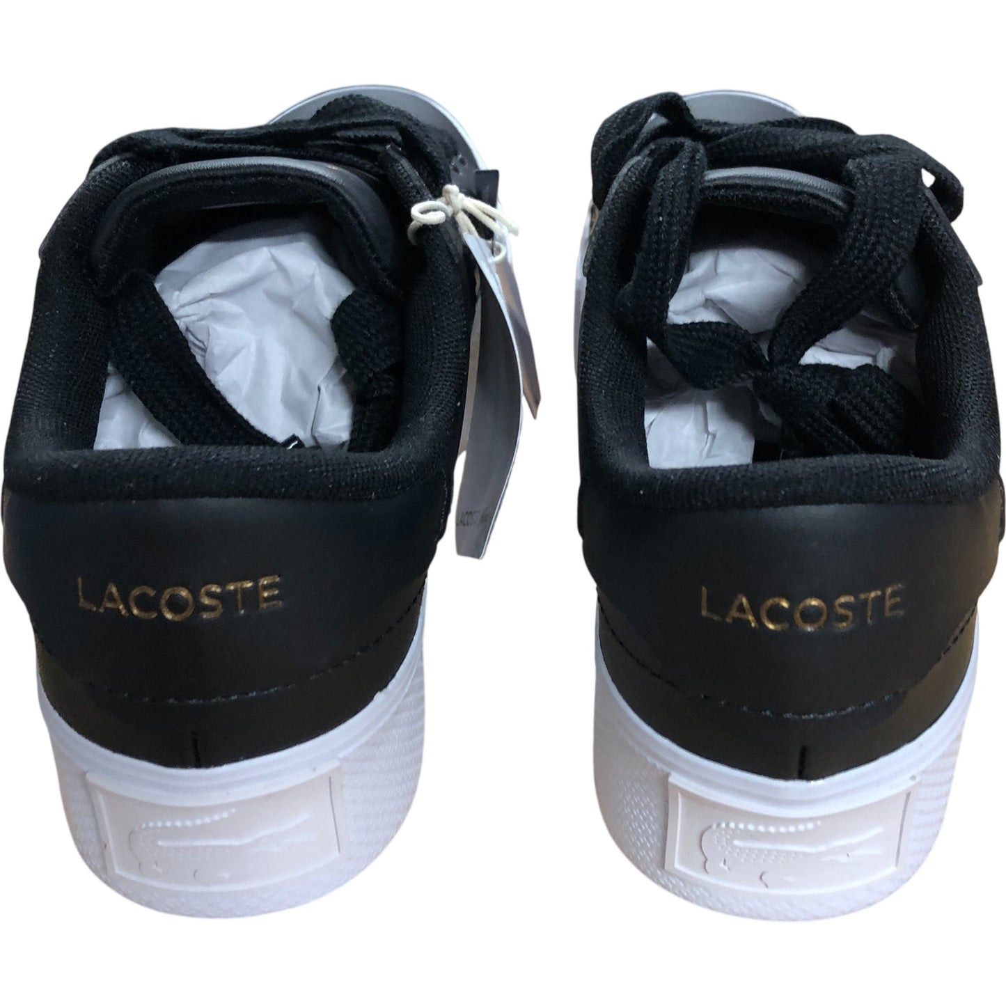 Lacoste Classic Trainers Women's Casual Shoes Size UK 4 New Black Stylish