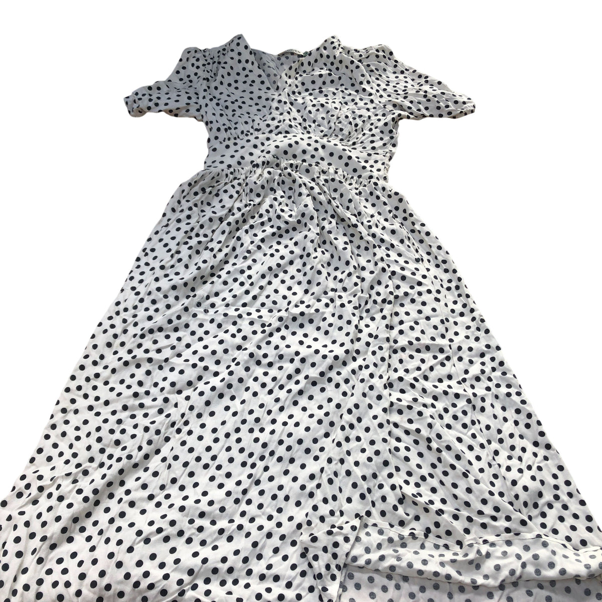 Baukjen Dot Print Dress UK Size 10 Women's Short Sleeve Summer Casual