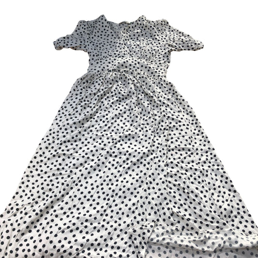 Baukjen Dot Print Dress UK Size 10 Women's Short Sleeve Summer Casual