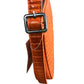 Croc Effect Orange Shoulder Bag Women's Fashion Stylish Handbag
