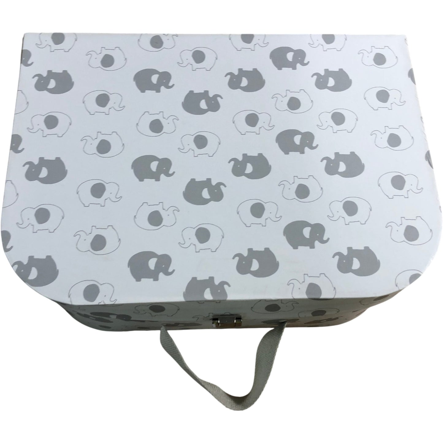 Baby Gift Set Teddy Bear Outfit Bag Cute Grey Baby Clothes Bundle 0-3 Months