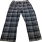 John Rocha Men's Loungewear Trousers  Blue Checked Soft Cotton Nightwear XL