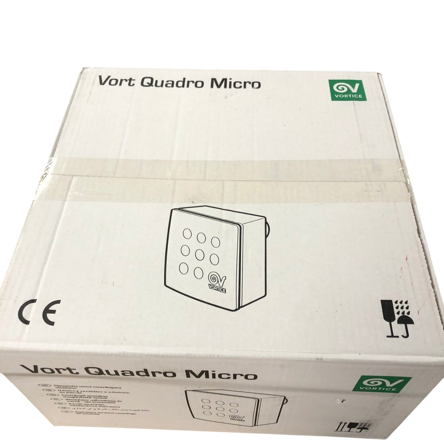 VORTICE Vort Quadro Micro Centrifugal Extractor Fan for External Ducting